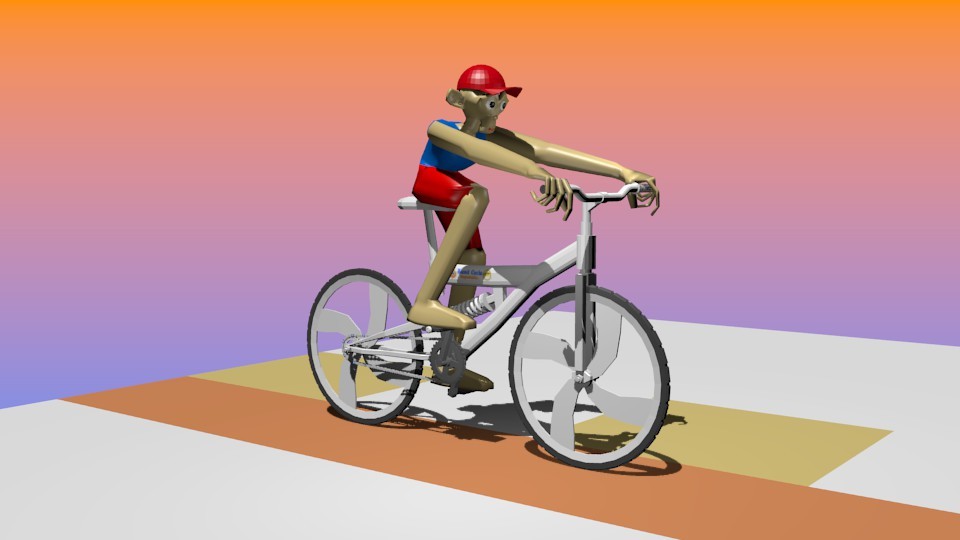 Bicycle Animation preview image 1